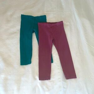 Solid Girls Leggings Bundle